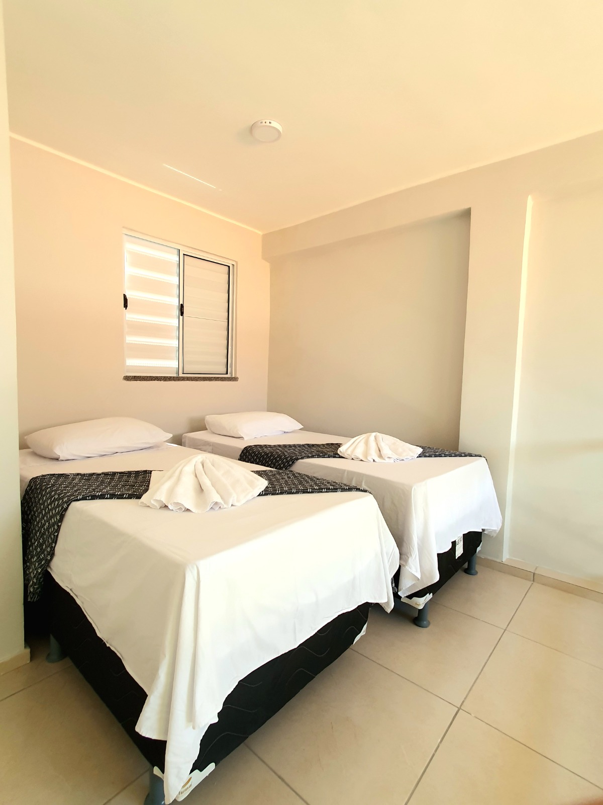 Quarto do loft em Cumbuco com cama de casal